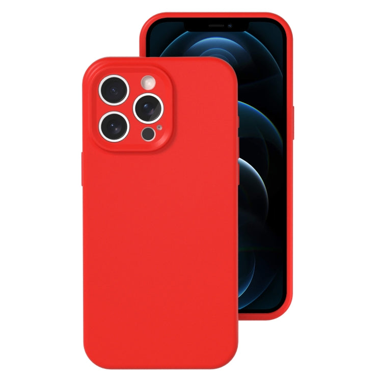 Precise Hole Liquid Silicone Jelly Color Full Coverage Phone Case, For iPhone 12�����������������...