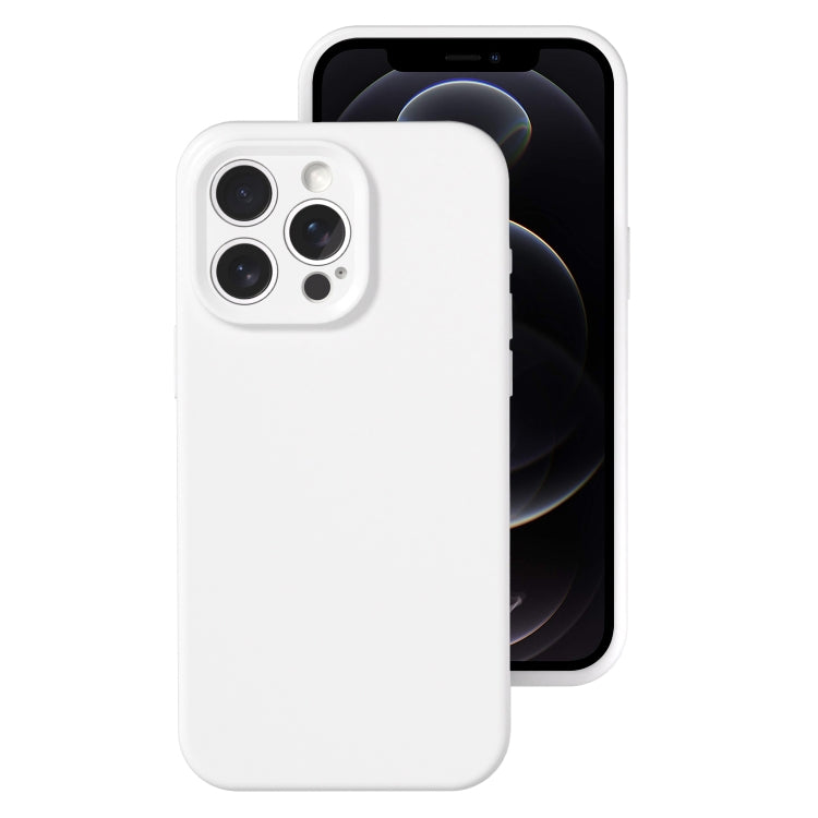 Precise Hole Liquid Silicone Jelly Color Full Coverage Phone Case, For iPhone 12�����������������...