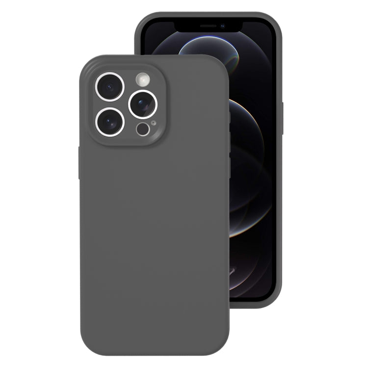 Precise Hole Liquid Silicone Jelly Color Full Coverage Phone Case, For iPhone 12�����������������...