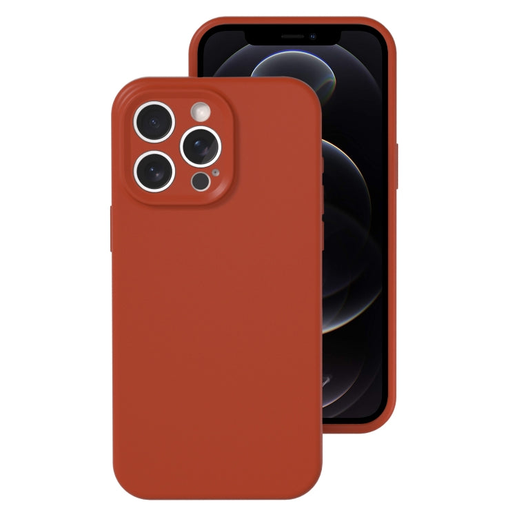 Precise Hole Liquid Silicone Jelly Color Full Coverage Phone Case, For iPhone 12�����������������...