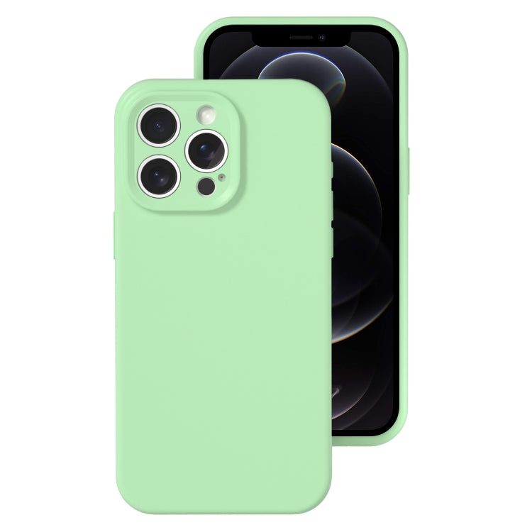Precise Hole Liquid Silicone Jelly Color Full Coverage Phone Case, For iPhone 12�����������������...