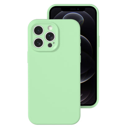 Precise Hole Liquid Silicone Jelly Color Full Coverage Phone Case, For iPhone 12�����������������...