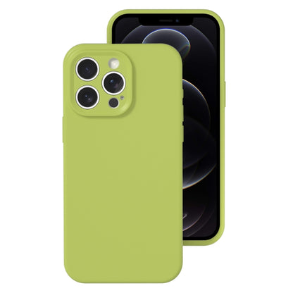 Precise Hole Liquid Silicone Jelly Color Full Coverage Phone Case, For iPhone 12�����������������...