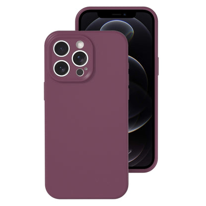 Precise Hole Liquid Silicone Jelly Color Full Coverage Phone Case, For iPhone 12�����������������...