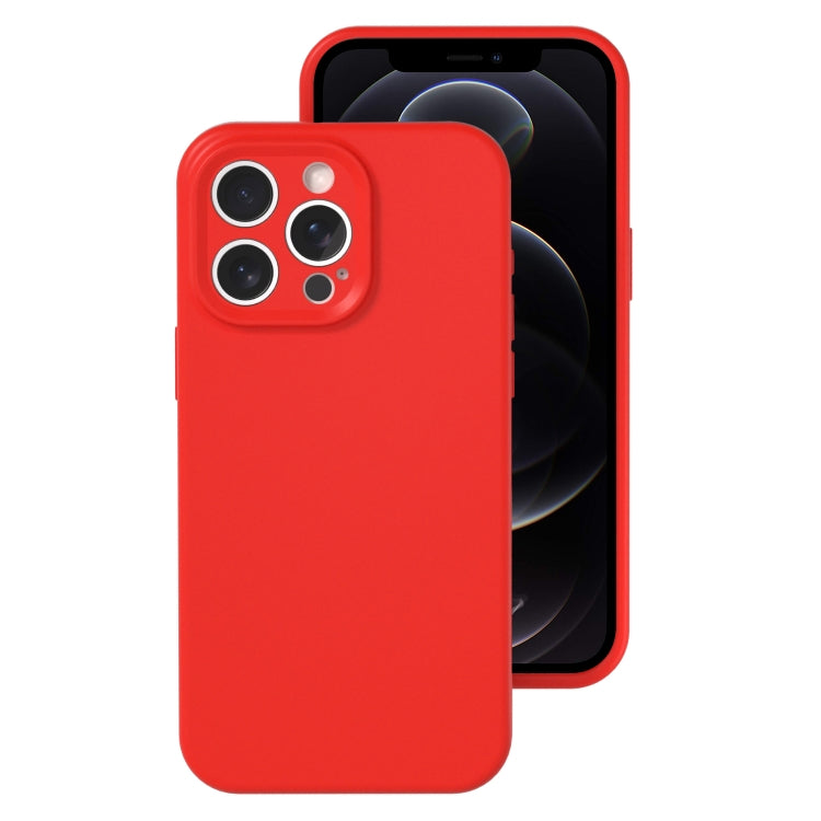 Precise Hole Liquid Silicone Jelly Color Full Coverage Phone Case, For iPhone 12�����������������...