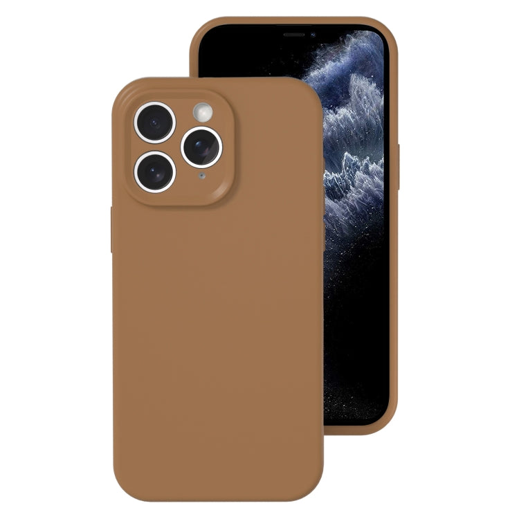 Precise Hole Liquid Silicone Jelly Color Full Coverage Phone Case, For iPhone 11 Pro Max���������...