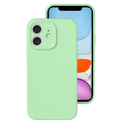 Precise Hole Liquid Silicone Jelly Color Full Coverage Phone Case, For iPhone 11 Pro Max���������...