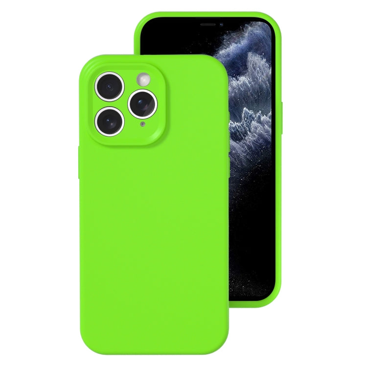 Precise Hole Liquid Silicone Jelly Color Full Coverage Phone Case, For iPhone 11 Pro Max���������...
