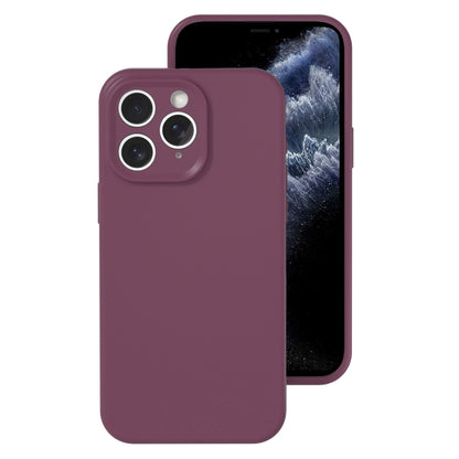 Precise Hole Liquid Silicone Jelly Color Full Coverage Phone Case, For iPhone 11 Pro Max���������...