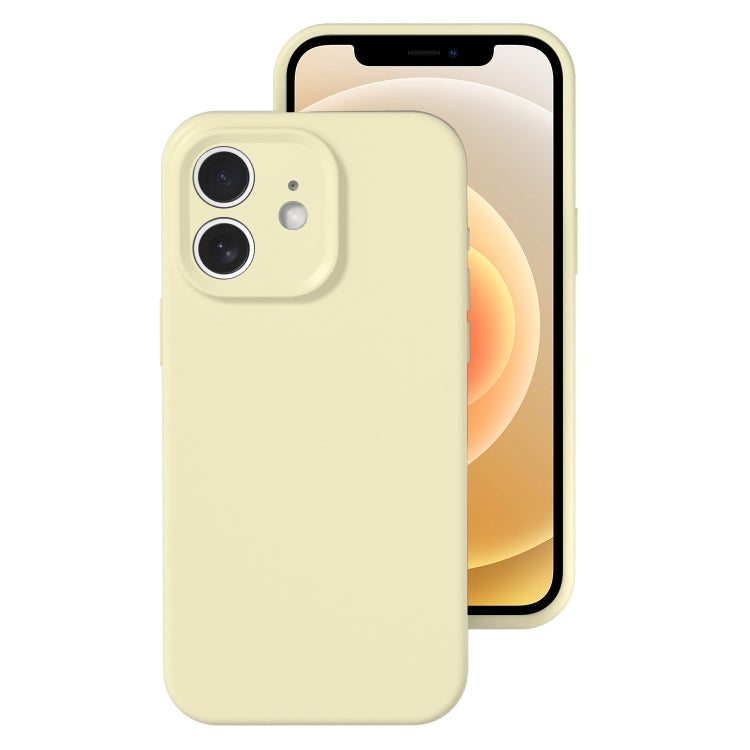 Precise Hole Liquid Silicone Jelly Color Full Coverage Phone Case, For iPhone 12�����������������...
