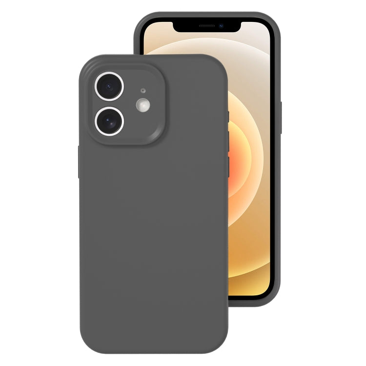 Precise Hole Liquid Silicone Jelly Color Full Coverage Phone Case, For iPhone 12�����������������...