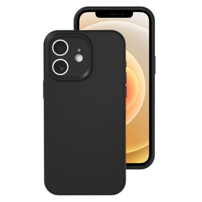 Precise Hole Liquid Silicone Jelly Color Full Coverage Phone Case, For iPhone 12�����������������...