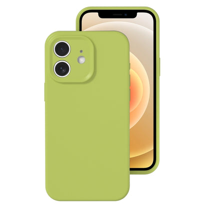 Precise Hole Liquid Silicone Jelly Color Full Coverage Phone Case, For iPhone 12�����������������...