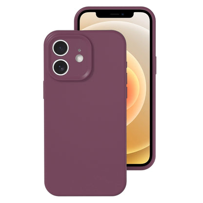 Precise Hole Liquid Silicone Jelly Color Full Coverage Phone Case, For iPhone 12�����������������...
