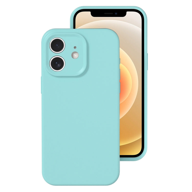 Precise Hole Liquid Silicone Jelly Color Full Coverage Phone Case, For iPhone 12�����������������...