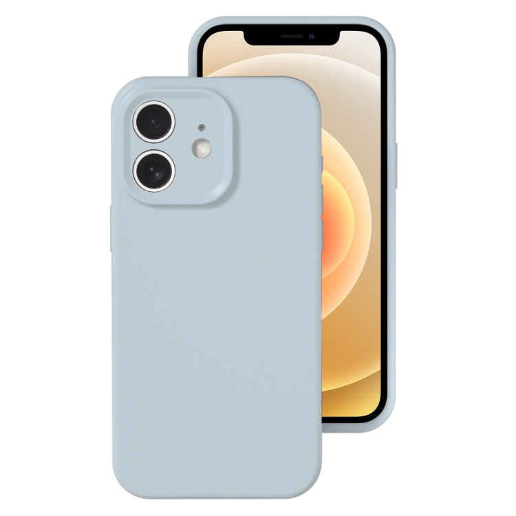 Precise Hole Liquid Silicone Jelly Color Full Coverage Phone Case, For iPhone 12�����������������...