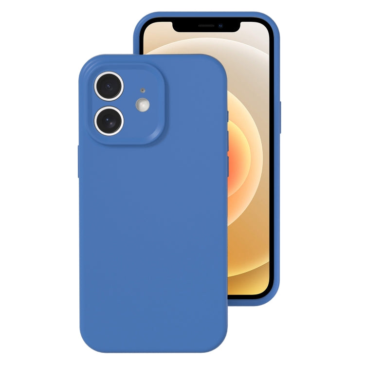 Precise Hole Liquid Silicone Jelly Color Full Coverage Phone Case, For iPhone 12�����������������...