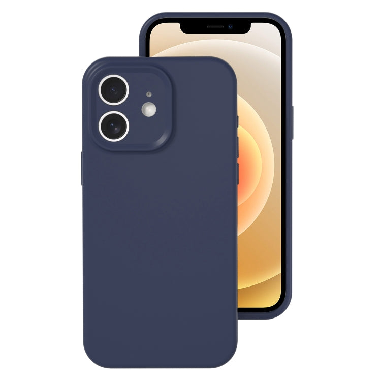 Precise Hole Liquid Silicone Jelly Color Full Coverage Phone Case, For iPhone 12�����������������...