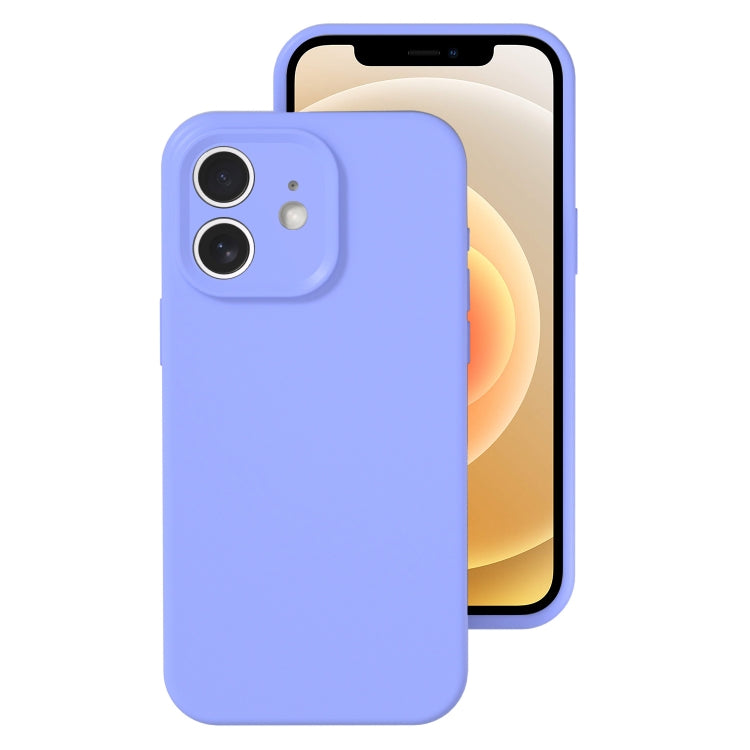Precise Hole Liquid Silicone Jelly Color Full Coverage Phone Case, For iPhone 12�����������������...