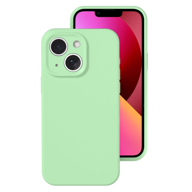 Precise Hole Liquid Silicone Jelly Color Full Coverage Phone Case, For iPhone 13 Pro Max���������...