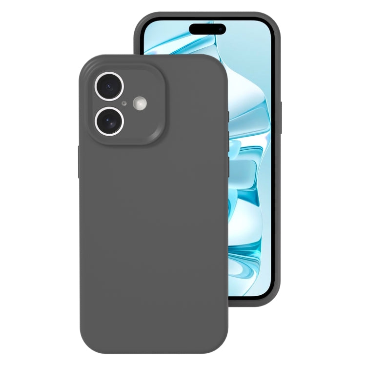 Precise Hole Liquid Silicone Jelly Color Full Coverage Phone Case, For iPhone 16�����������������...