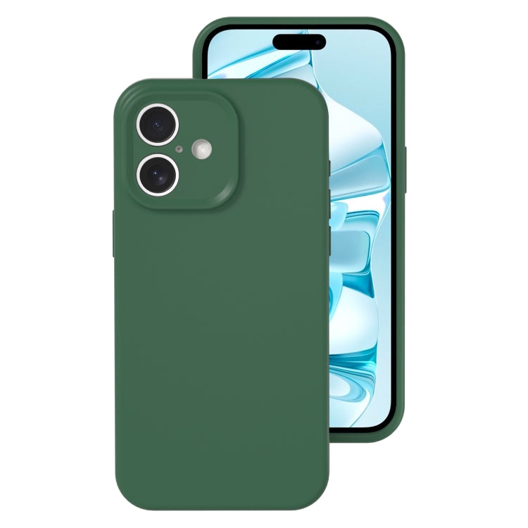 Precise Hole Liquid Silicone Jelly Color Full Coverage Phone Case, For iPhone 16�����������������...