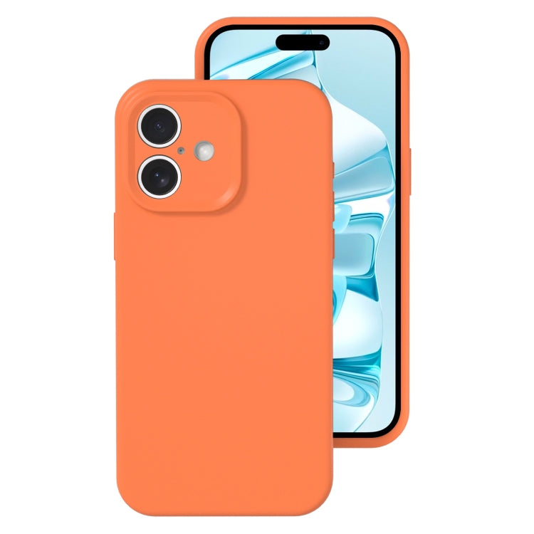 Precise Hole Liquid Silicone Jelly Color Full Coverage Phone Case, For iPhone 16�����������������...