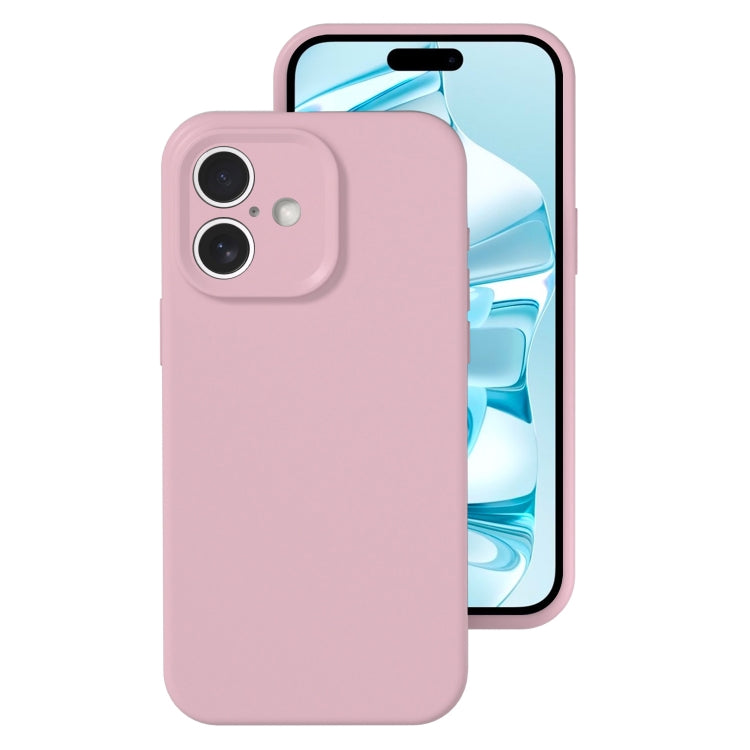 Precise Hole Liquid Silicone Jelly Color Full Coverage Phone Case, For iPhone 16�����������������...