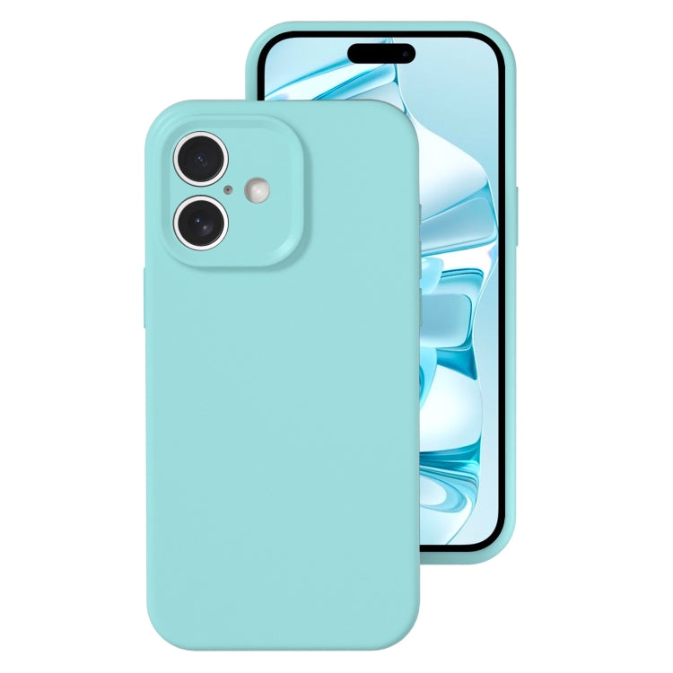 Precise Hole Liquid Silicone Jelly Color Full Coverage Phone Case, For iPhone 16�����������������...