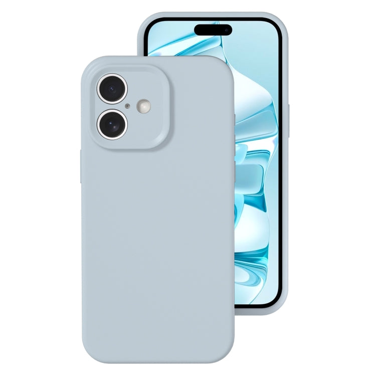 Precise Hole Liquid Silicone Jelly Color Full Coverage Phone Case, For iPhone 16�����������������...