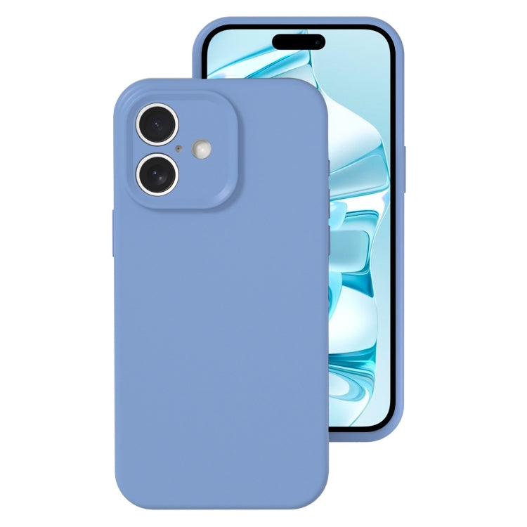 Precise Hole Liquid Silicone Jelly Color Full Coverage Phone Case, For iPhone 16�����������������...