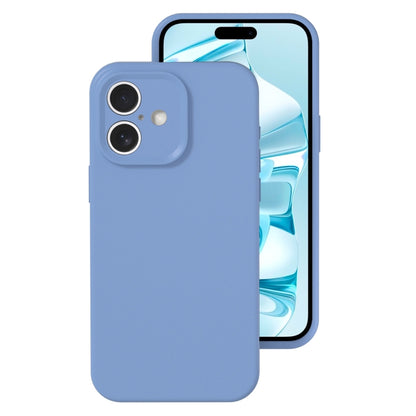 Precise Hole Liquid Silicone Jelly Color Full Coverage Phone Case, For iPhone 16�����������������...