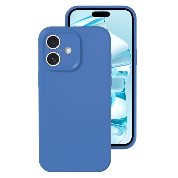 Precise Hole Liquid Silicone Jelly Color Full Coverage Phone Case, For iPhone 16�����������������...