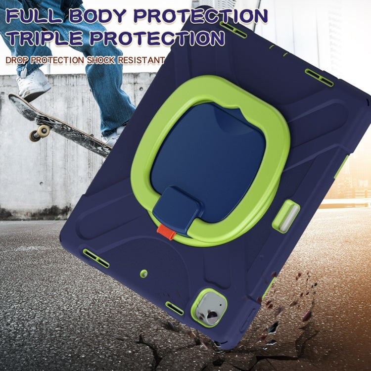 Silicone Hybrid PC Tablet Case with Holder & Shoulder Strap, For iPad Air 13 2024 / Air 13 2025��...