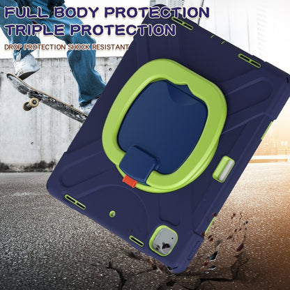 Silicone Hybrid PC Tablet Case with Holder & Shoulder Strap, For iPad Air 13 2024 / Air 13 2025��...