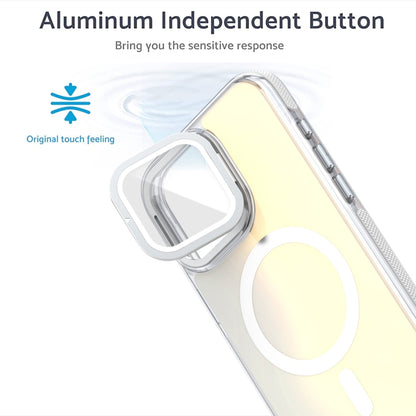 MagSafe Gradient Color Lens Film Phone Case with Lens Fold Holder, For iPhone 16 Pro Max���������...
