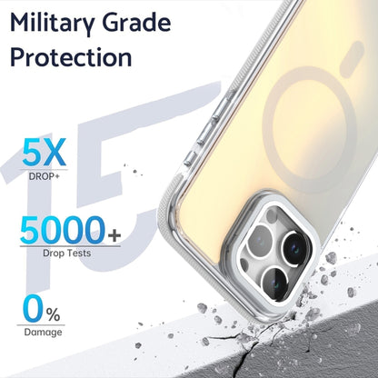 MagSafe Gradient Color Lens Film Phone Case with Lens Fold Holder, For iPhone 16 Pro Max���������...