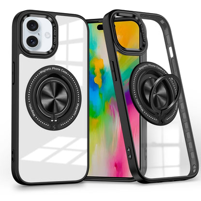 Magnetic Rotating Ring Holder Phone Case