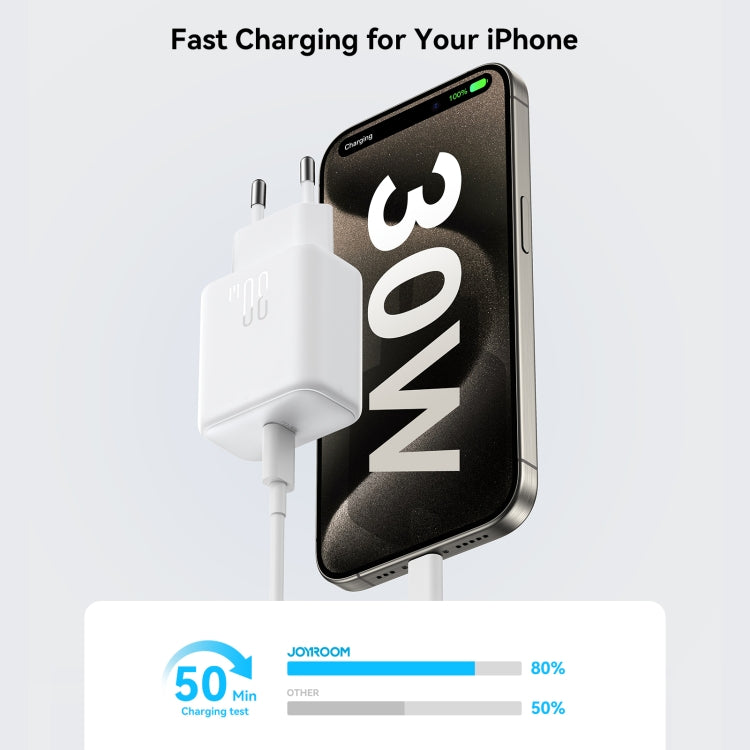 JOYROOM JR-TCF24 30W USB-C / Type-C Fast Charger, JR-TCF24, UK Plug