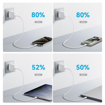 JOYROOM JR-TCF24 30W USB-C / Type-C Fast Charger with Cable Set, EU Plug