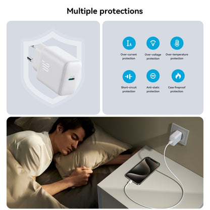 JOYROOM JR-TCF24 30W USB-C / Type-C Fast Charger with Cable Set, EU Plug