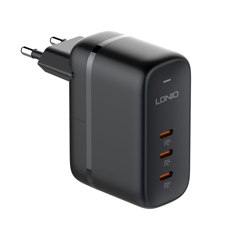LDNIO Q367 65W GaN 3 x USB-C / Type-C Interface Charger with 1m USB-C / Type-C to USB-C / Type-C ...