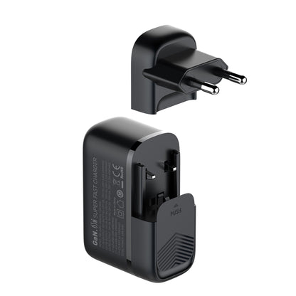 LDNIO Q367 65W GaN 3 x USB-C / Type-C Interface Charger with 1m USB-C / Type-C to USB-C / Type-C ...