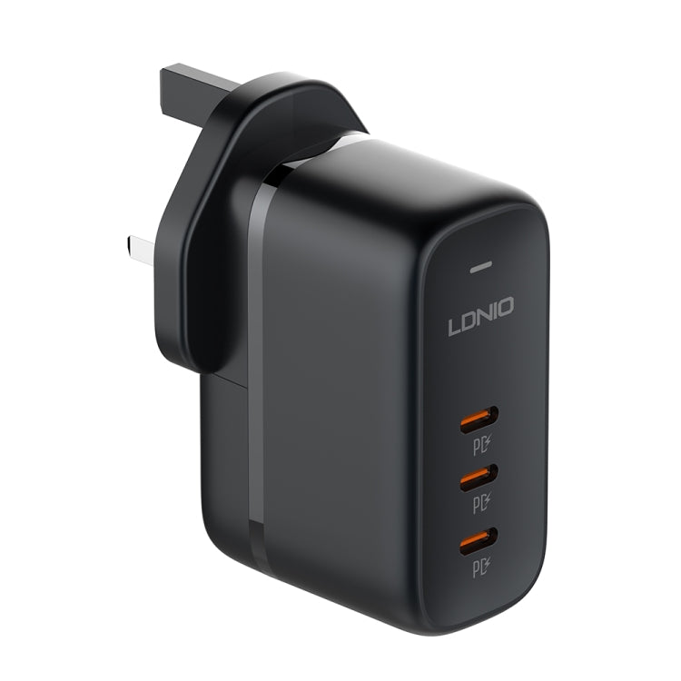 LDNIO Q367 65W GaN 3 x USB-C / Type-C Interface Charger with 1m USB-C / Type-C to USB-C / Type-C ...