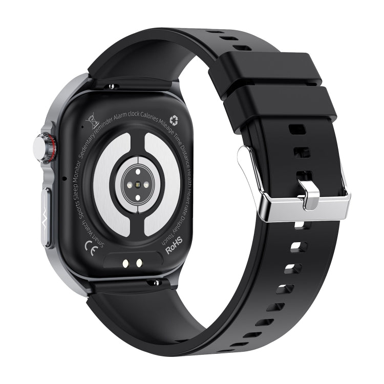 2.04 inch Silicone Strap IP68 Waterproof Smart Watch