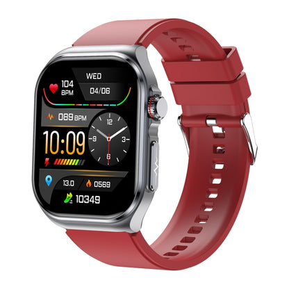 2.04 inch Silicone Strap IP68 Waterproof Smart Watch