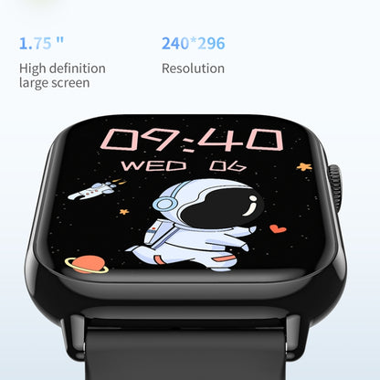 1.75 inch Silicone Strap IP68 Waterproof Smart Watch