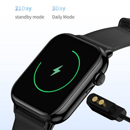 1.75 inch Silicone Strap IP68 Waterproof Smart Watch
