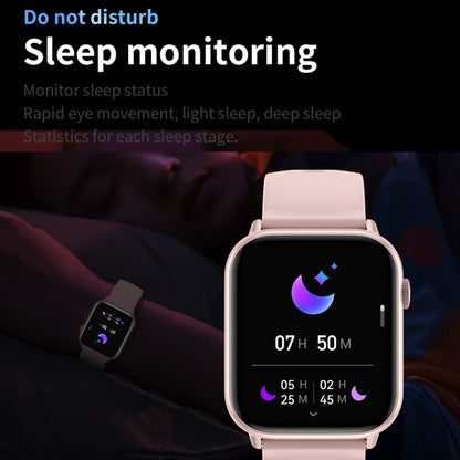 1.75 inch Silicone Strap IP68 Waterproof Smart Watch