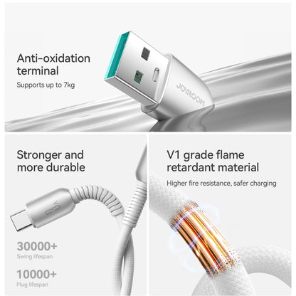 JOYROOM S-A51 Cutting-Edge Series 3A Fast Charging Data Cable, Length: 1.2m, USB-A to Type-C Cabl...